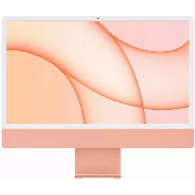 23.5" Моноблок Apple iMac 24" Z132001VF, 4480x2520, Apple M1 2.064 ГГц, RAM 8 ГБ, SSD 256 ГБ, Apple M1 8-Core GPU, MacOS, оранжевый
